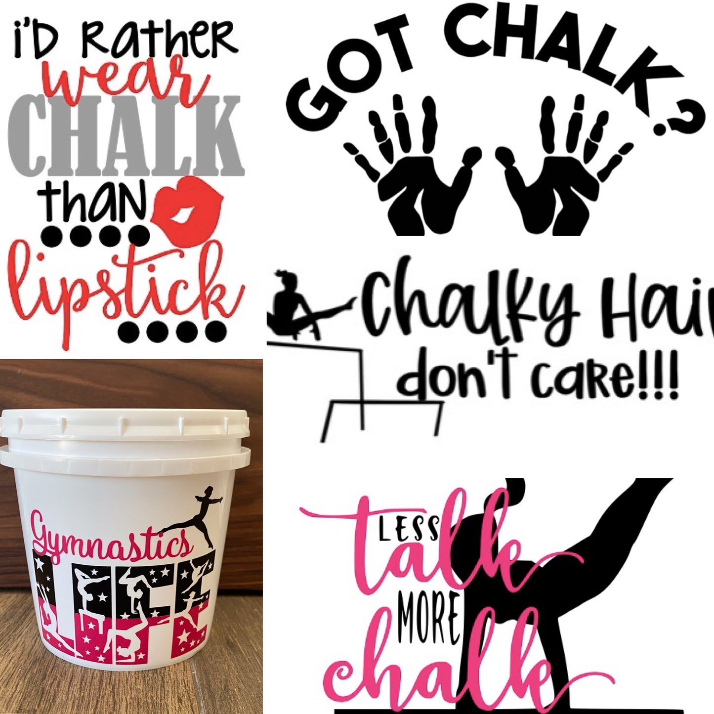 Chalk Bucket Large With Handle